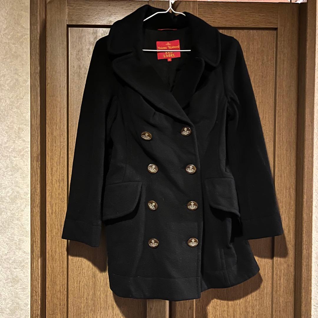 ヴィヴィアン　コート　ブラック