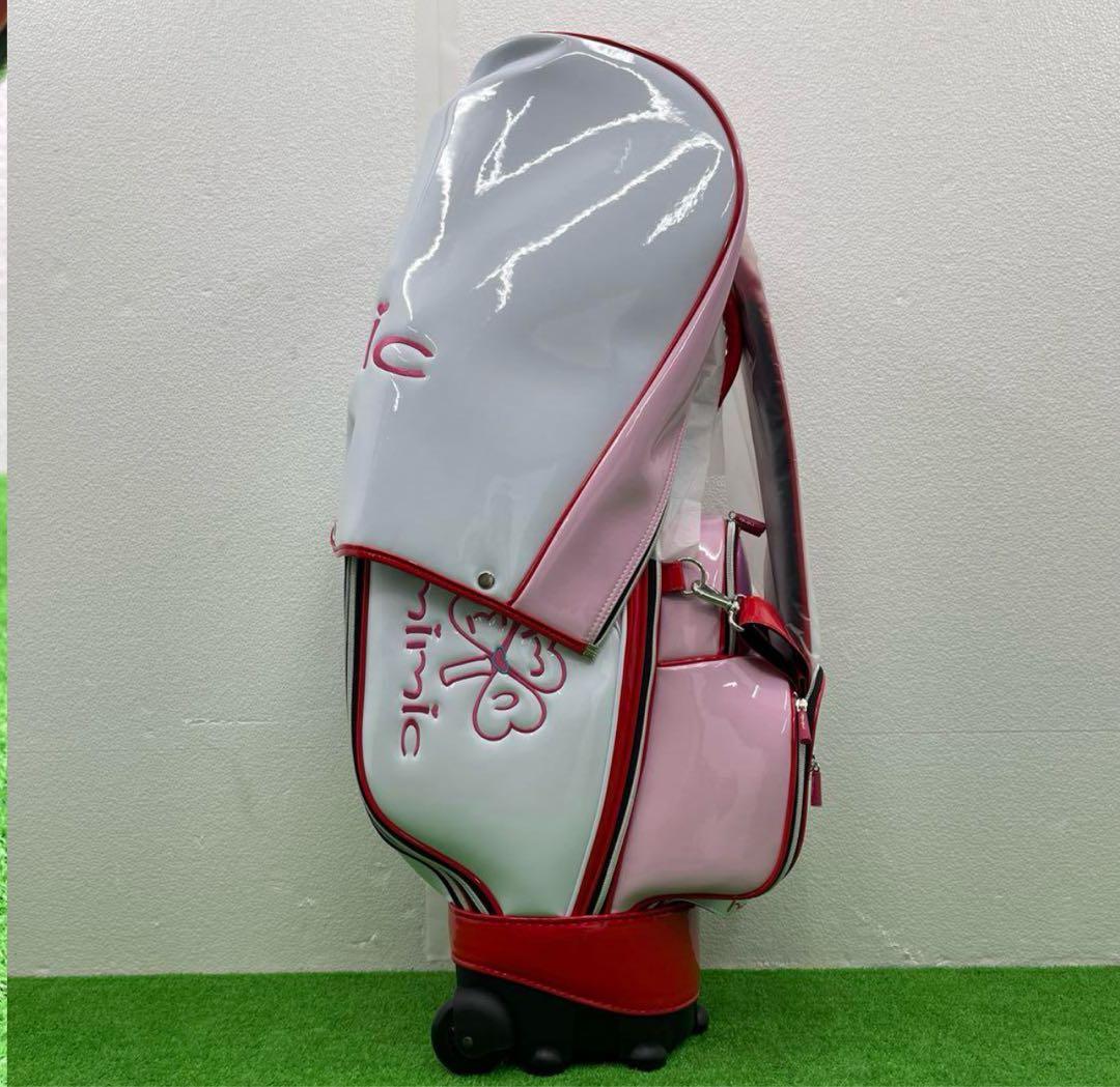 mimic ミミック　キャスター付キャディーバック　レディース　ゴルフバック