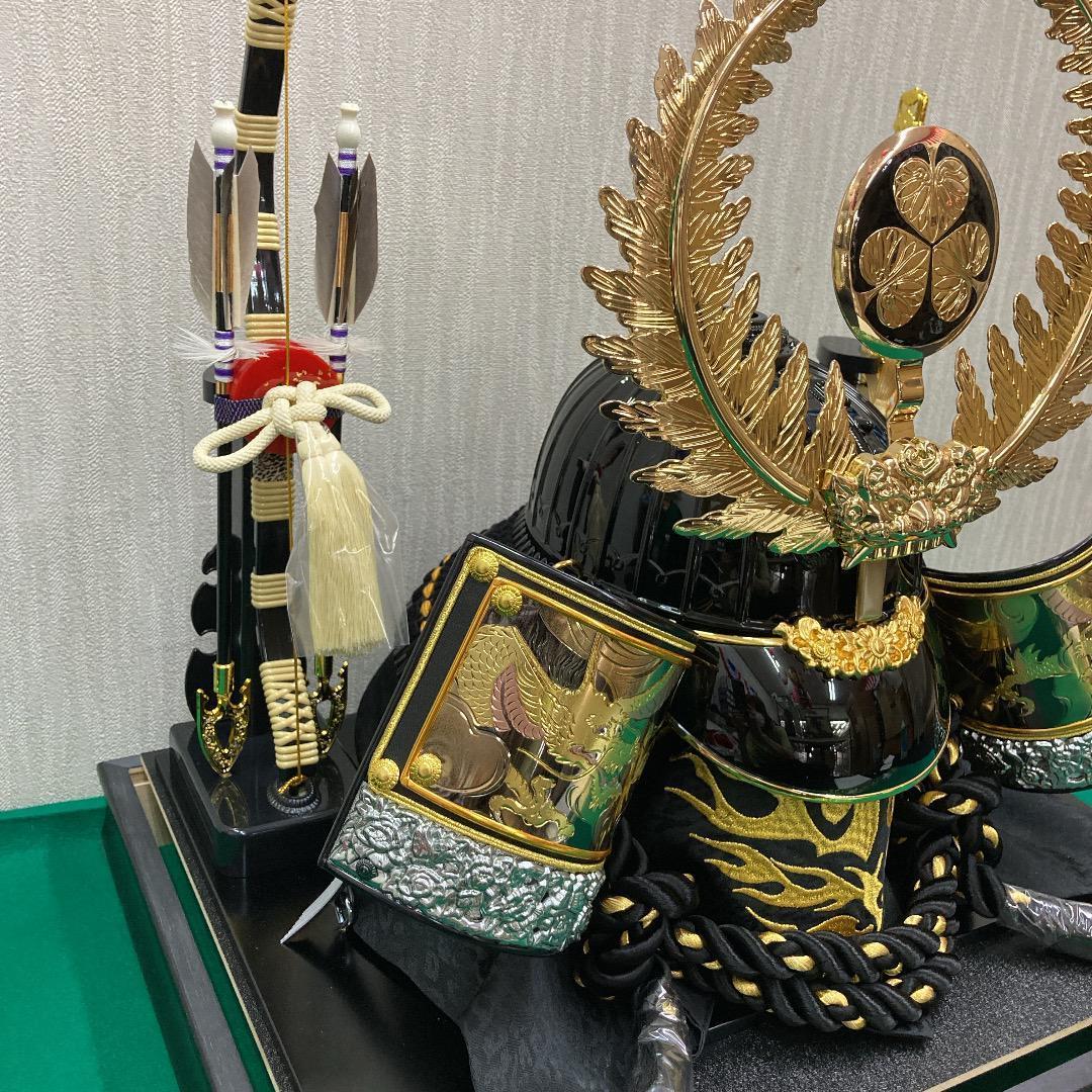 KS6 徳川兜　着用兜ケース入り　5月兜ケース入り　5月鎧兜　兜ケース