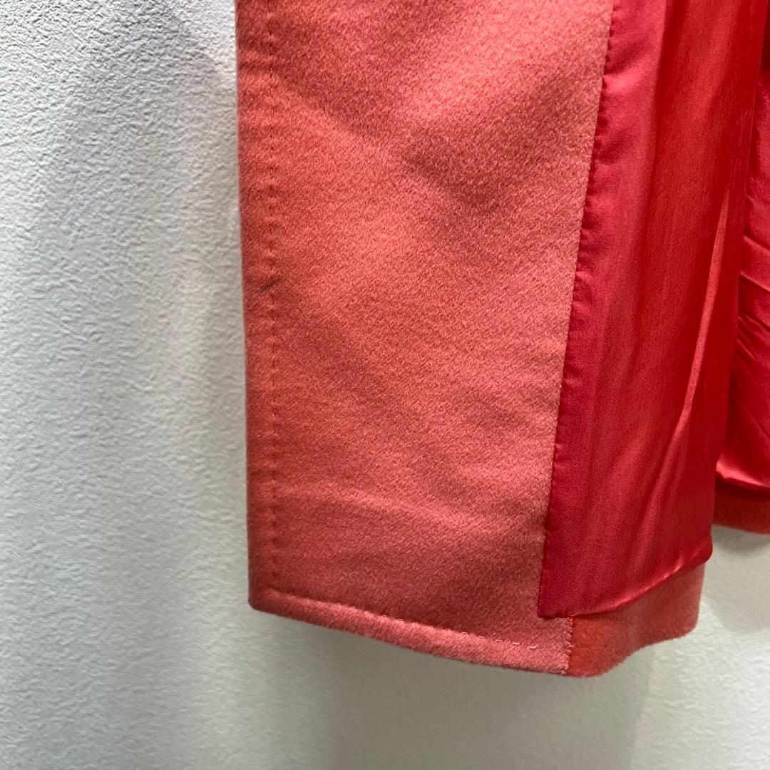 希少 CELINE マイケルコース期 上質 カシミヤ シルク チェスターコート