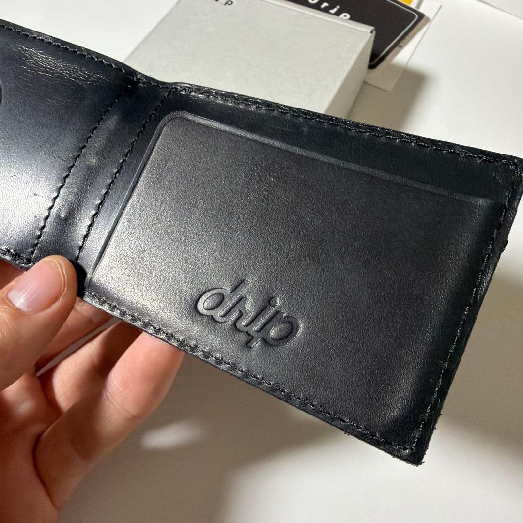 【drip】PRESSo Mag (MagSafe 財布 スタンド) ブラック