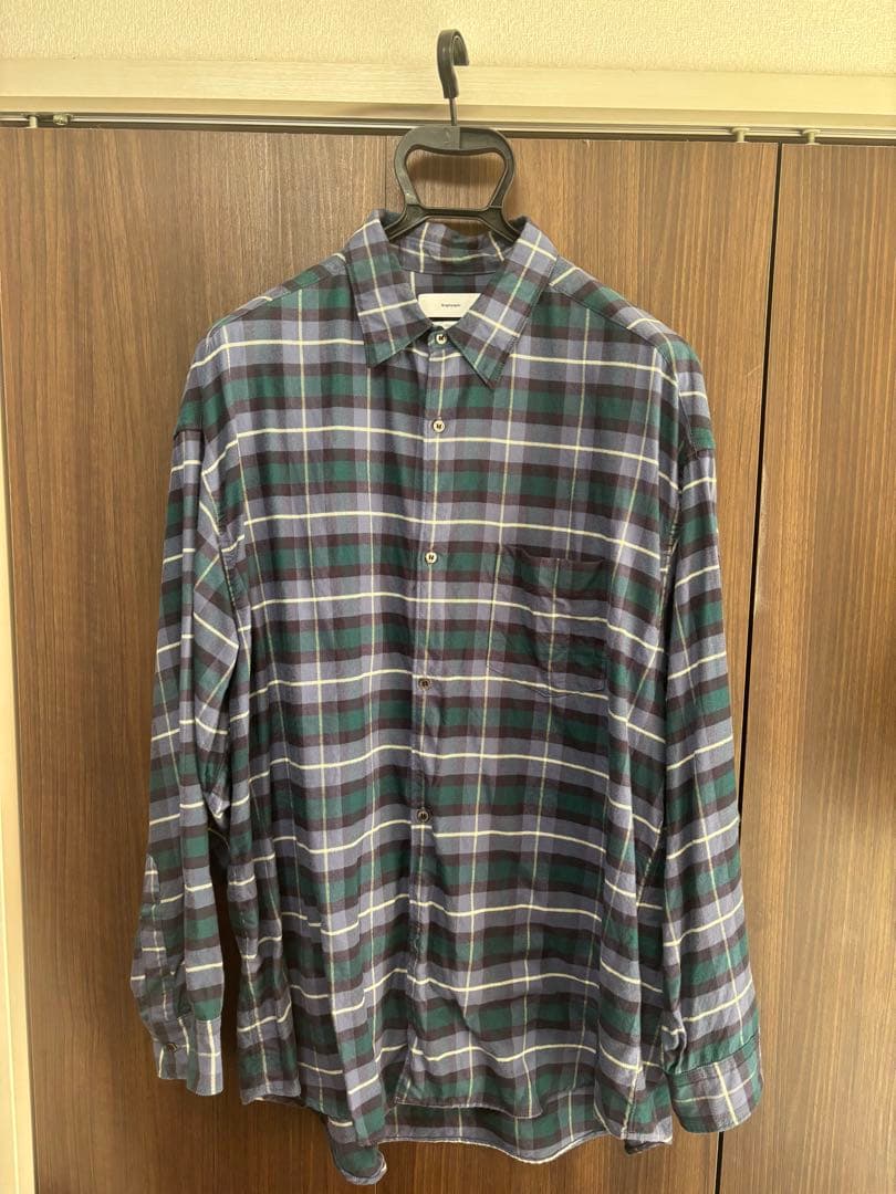 Graphpaper Check Flannel Oversized シャツ