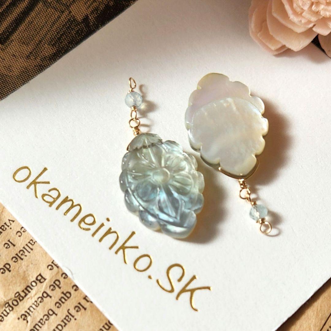 １４kgfピアスフローライトフラワーカービング