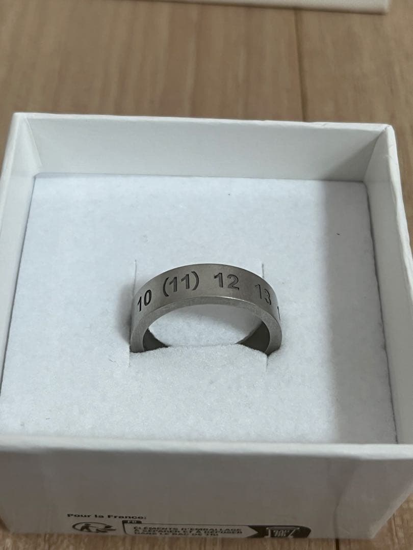 メゾンマルジェラ ナンバリングリング サイズ9