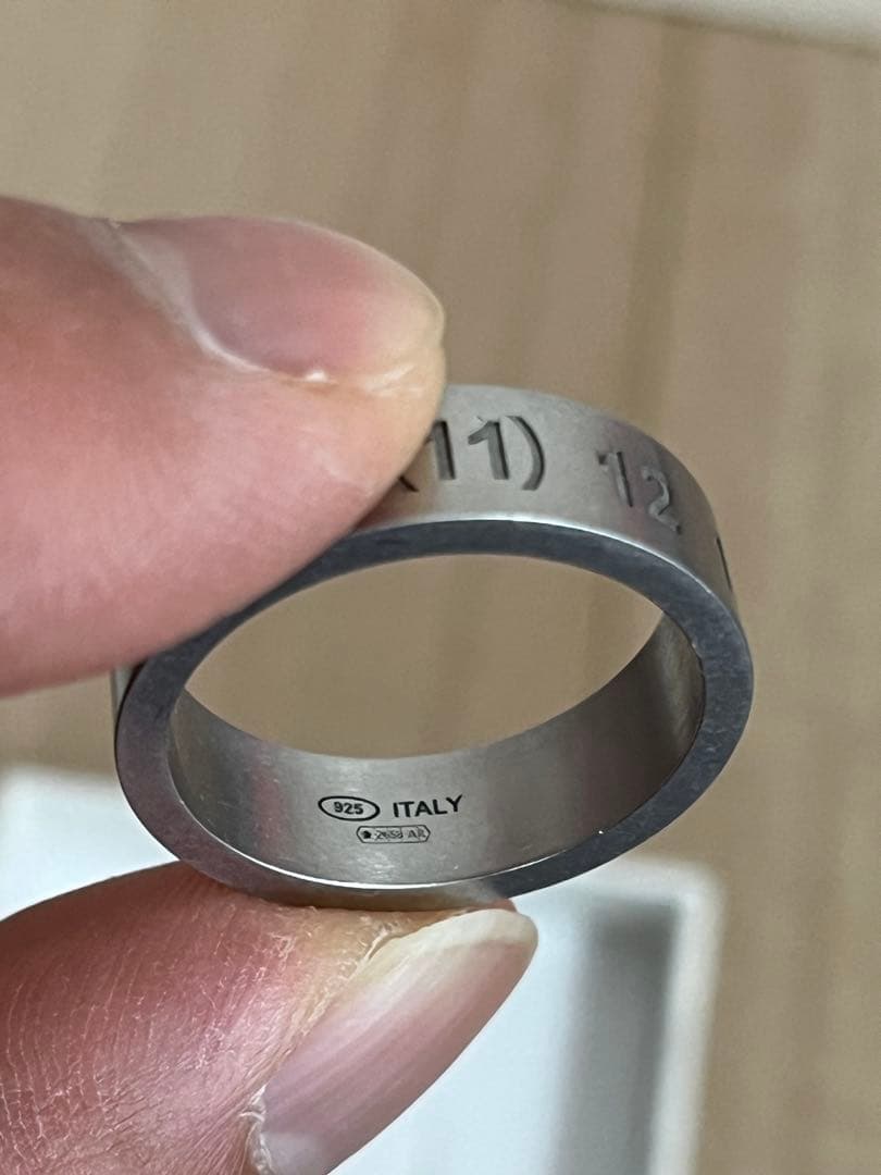 メゾンマルジェラ ナンバリングリング サイズ9