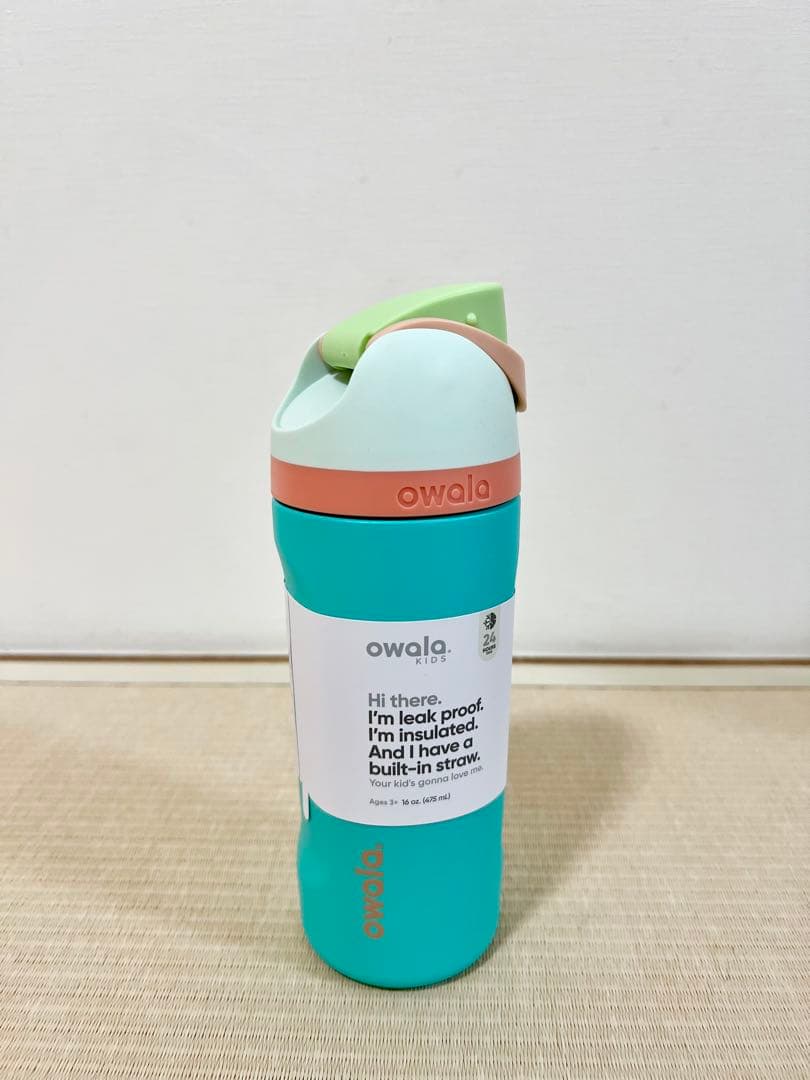 新品未使用 Owala Kids FreeSip 16oz 475ml