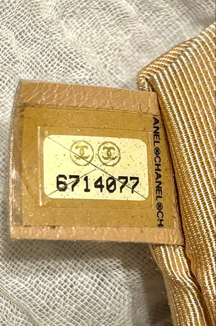 CHANEL 激レア マトラッセ ベージュ ウッドハンドル 袋 カード付