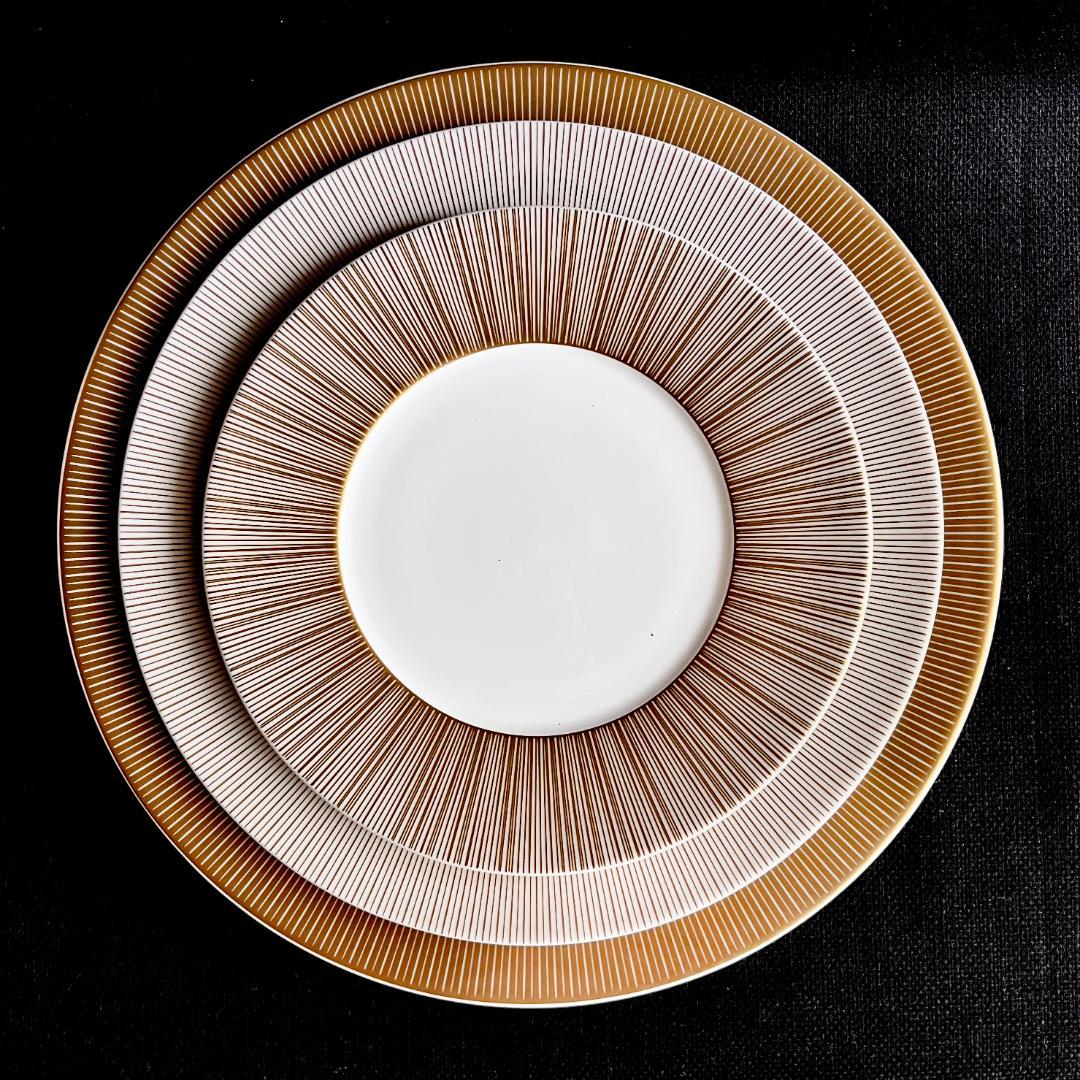 ★新品未使用★フランス製BERNARDAUD　ゴールドプレート　大皿　ディナー皿