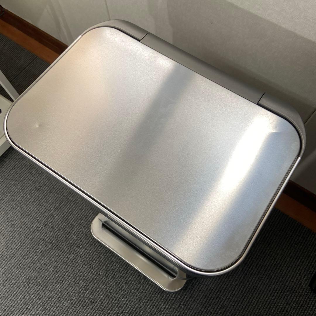 simplehuman シンプルヒューマン⭐️ステンレス製ペダル式ゴミ箱