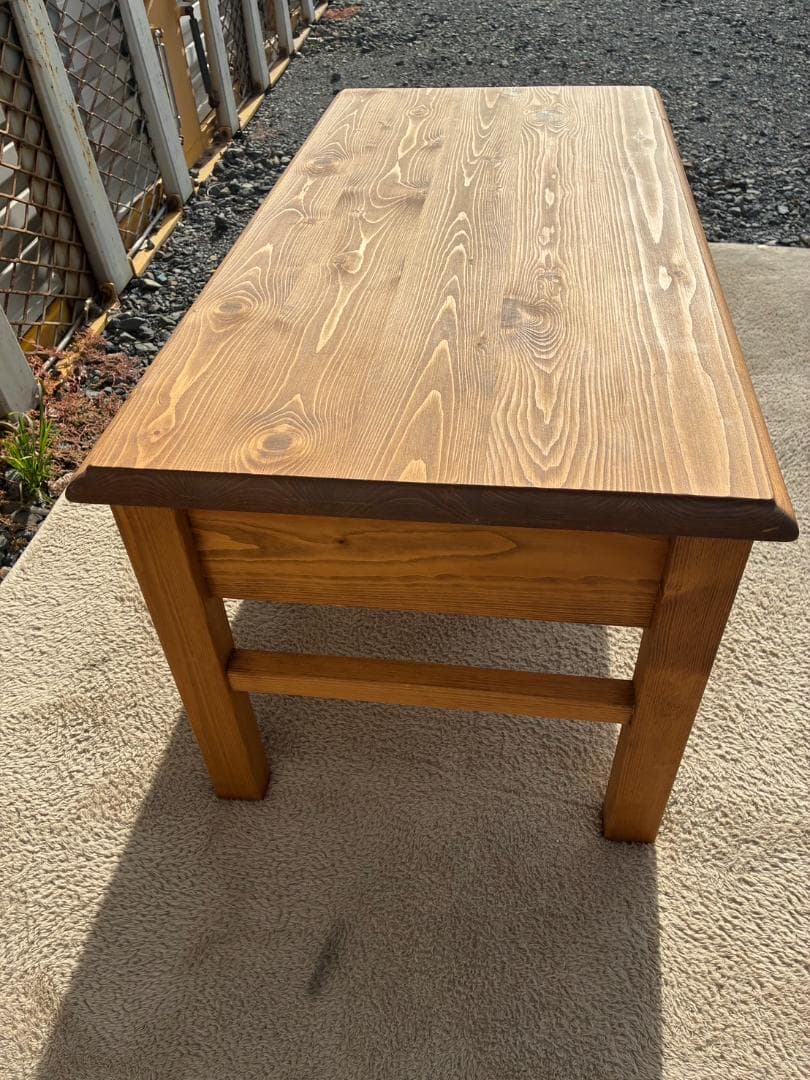 mam マム 無垢材 オイル塗装 リビングテーブル ローテーブル 木製