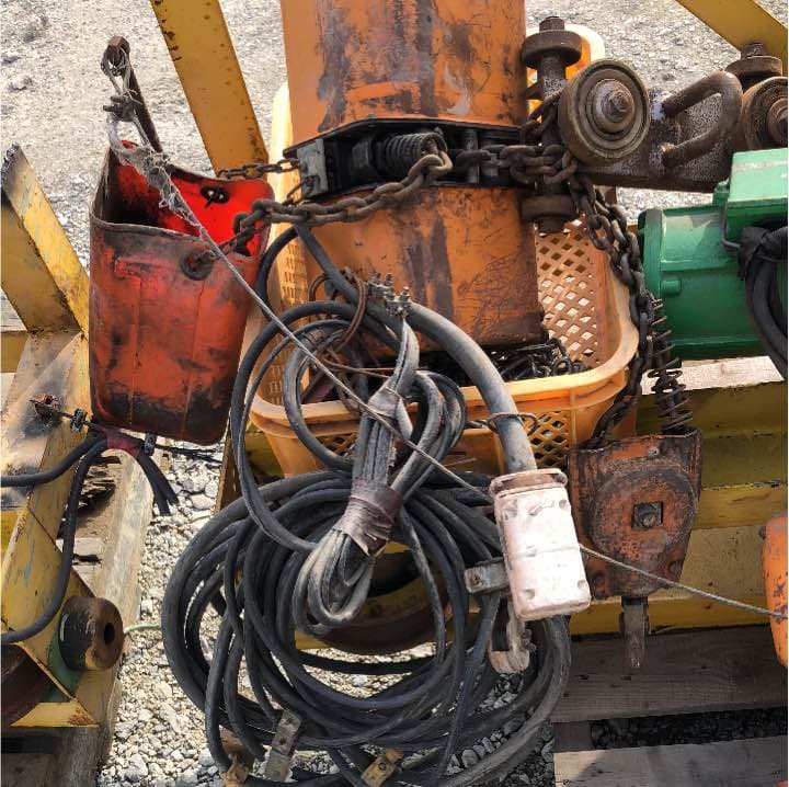 ウィンチ  引き取り