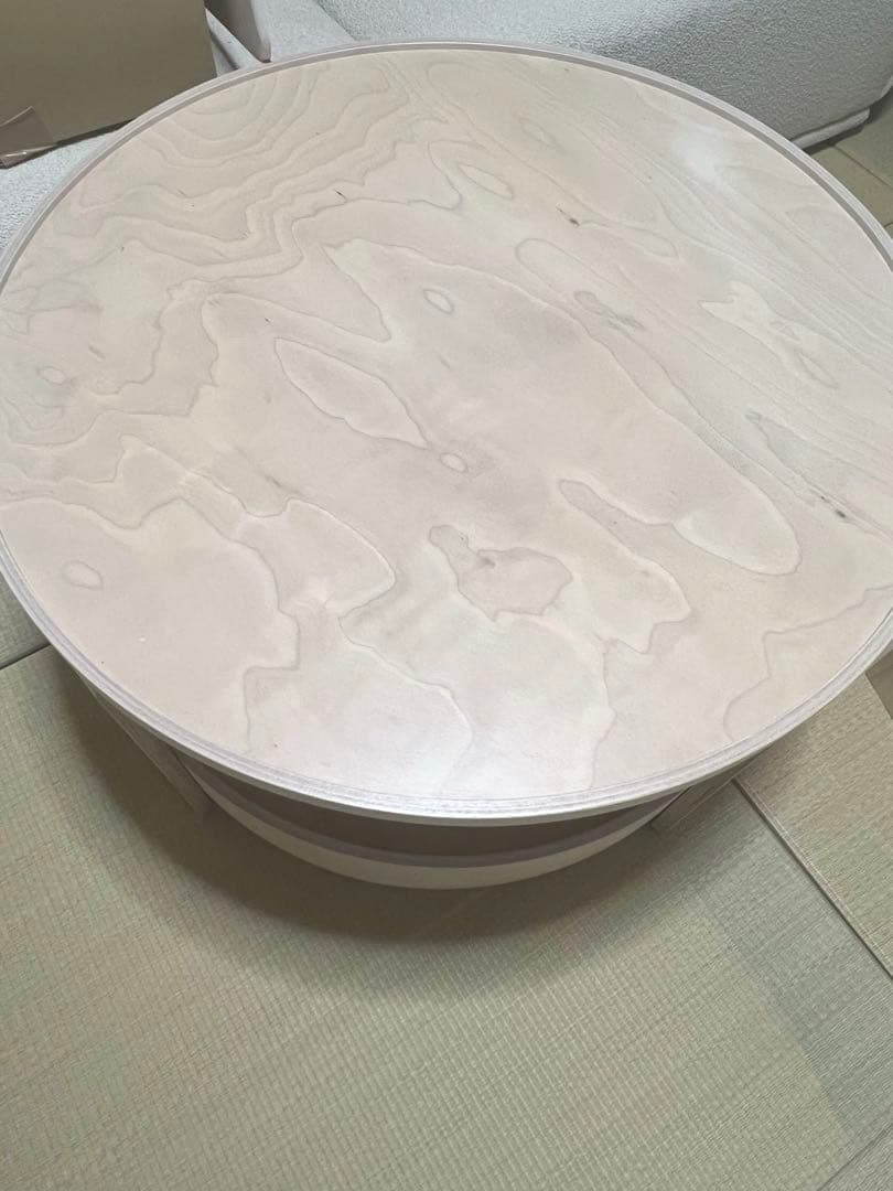 IKEA BORGEBY ボルゲビー　コーヒーテーブル　テーブル　丸テーブル