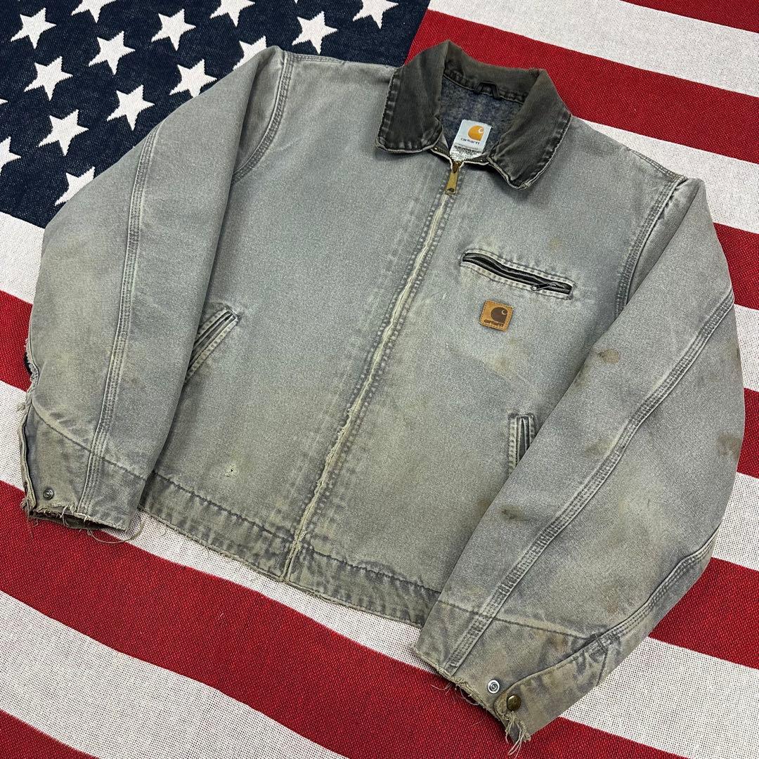 鬼雰囲気 ボロ カーハート J97 MTL デトロイトジャケット 短丈 野村訓市