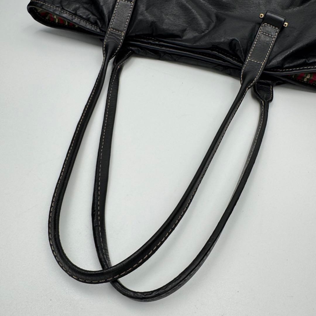 GUCCI グッチ ニューブリット レザー トートバッグ ショルダーバッグ 黒
