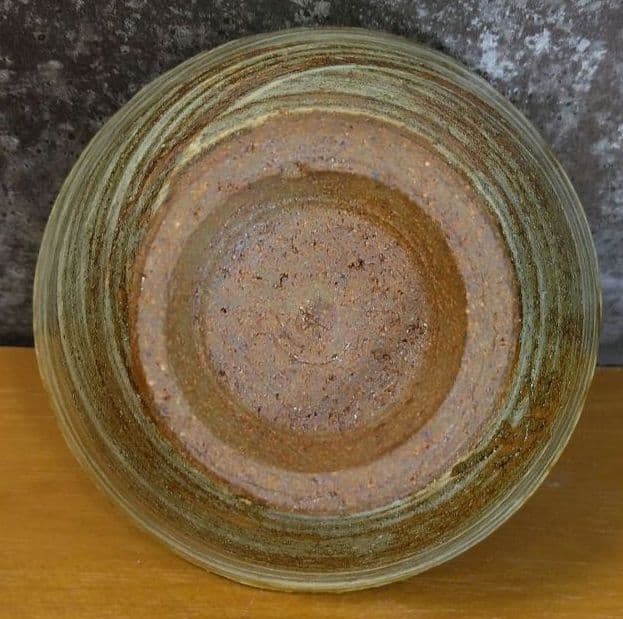 人間国宝 金城次郎 魚紋酒盃 栞 共箱(本人書付) 美品 やちむん壺屋焼 壷屋焼