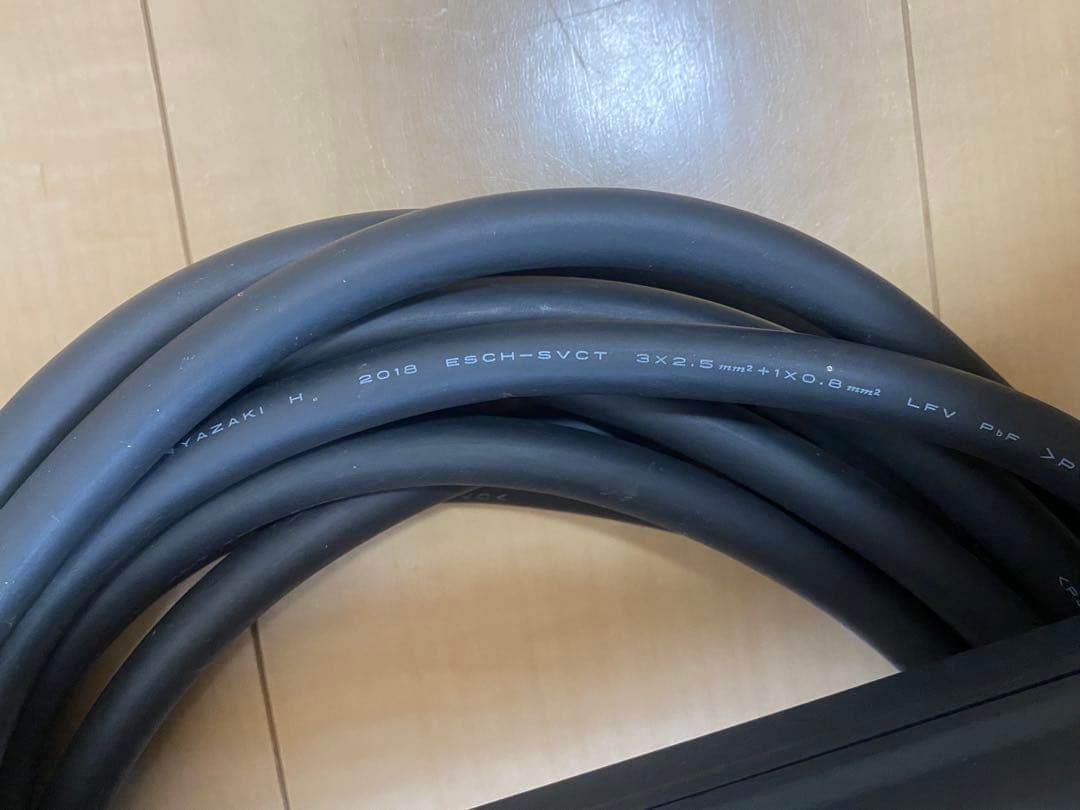 【最新型番】日産リーフ純正充電ケーブル　6WX0A 04