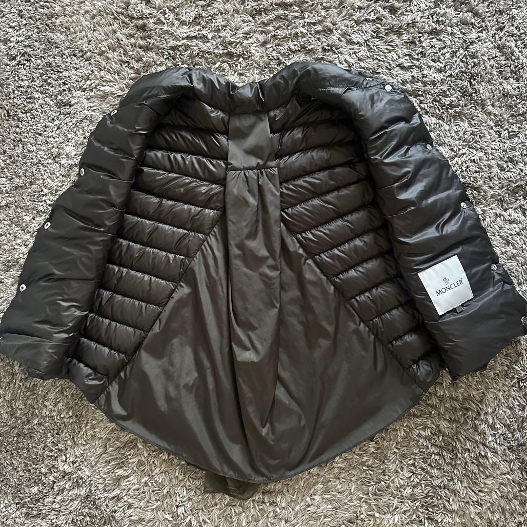 MONCLER ダウンベスト モンクレール sacai コラボ　ブラック