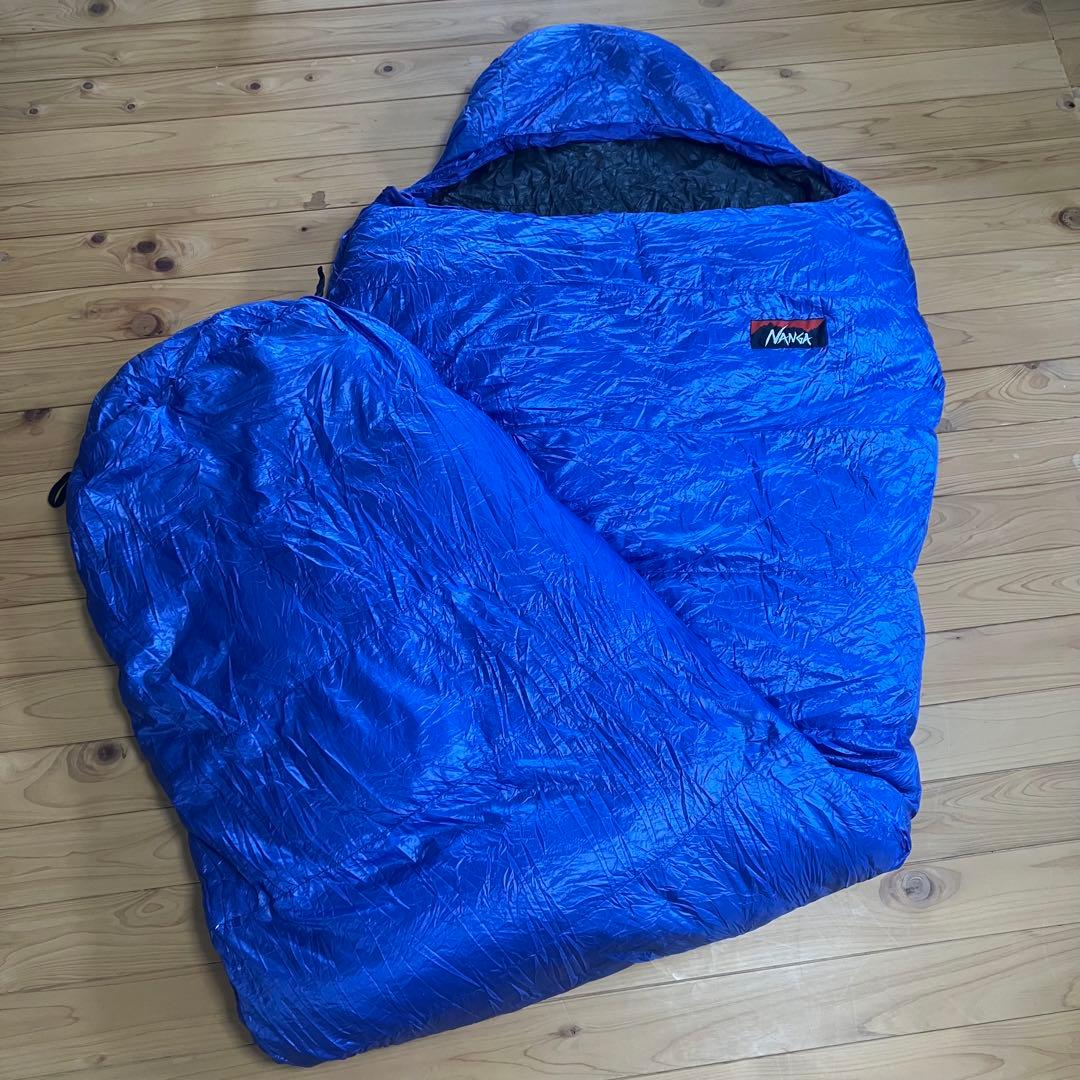 NANGA マミー型ダウンシュラフ 寝袋 500DX