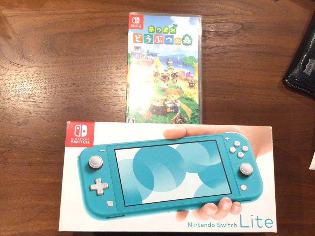 Nintendo Switch Lite ターコイズ　& あつまれどうぶつの森