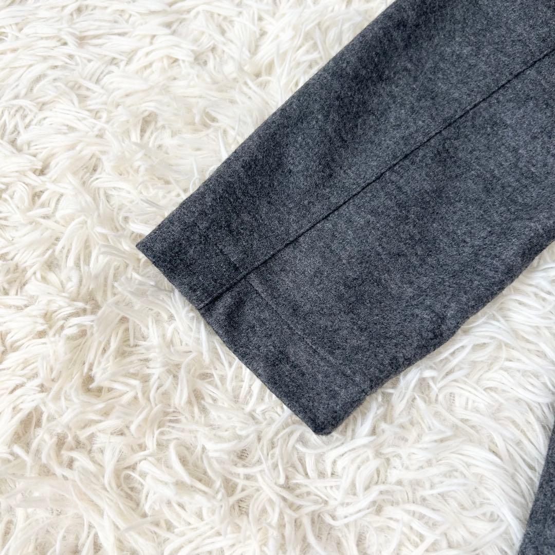 Leilian レリアンホワイトレーベル ドルマンウールワンピース