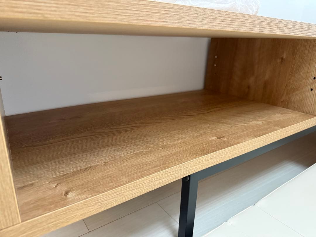 【LOWYA】テレビボード｜ナチュラルウッド｜日本製