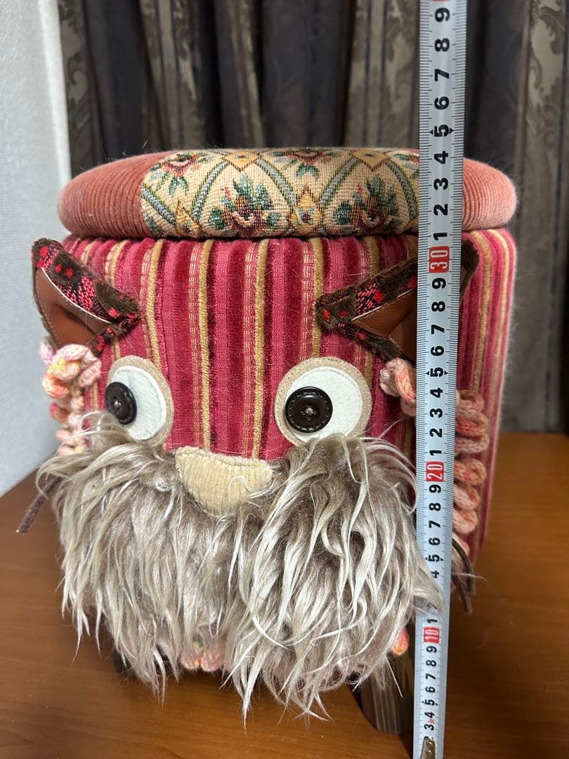 動物デザイン スツール　猫？ライオン？【土日配送】