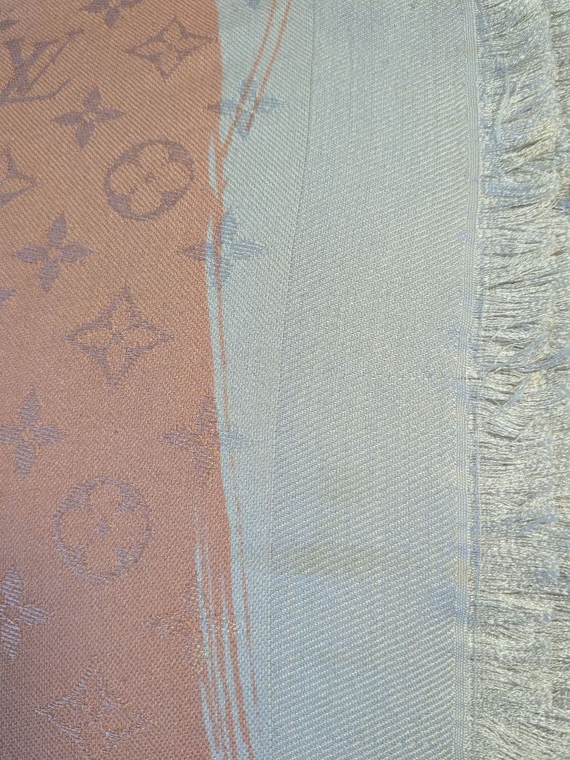 【LOUIS VUITTON】シルク×ウール ストール 大判☆