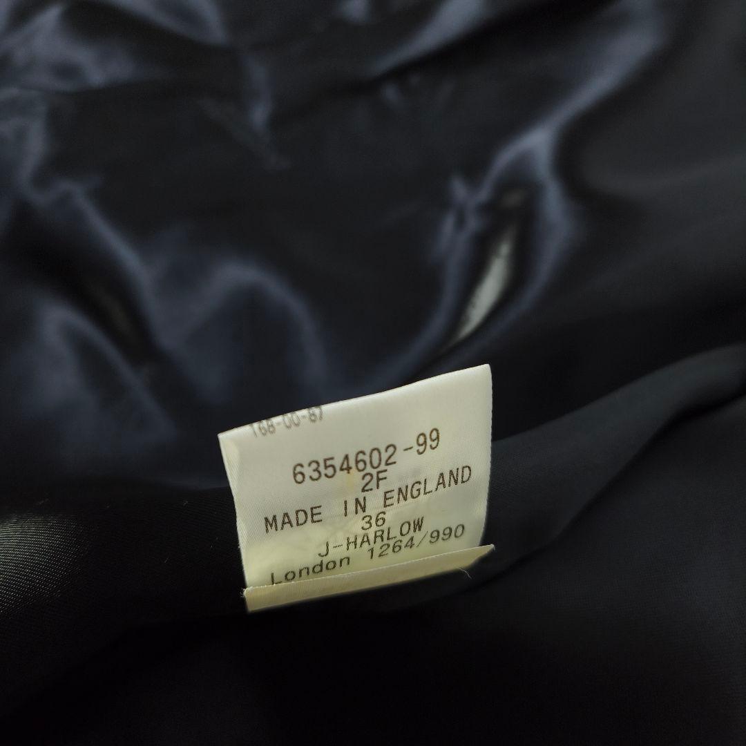 美品✨アクアスキュータム カシミヤ100% チェスターコート 比翼仕立て 黒