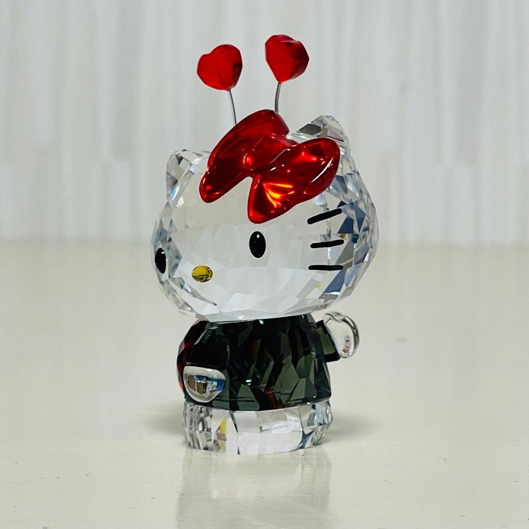 【watarupapa】スワロフスキー ハローキティ てんとう虫