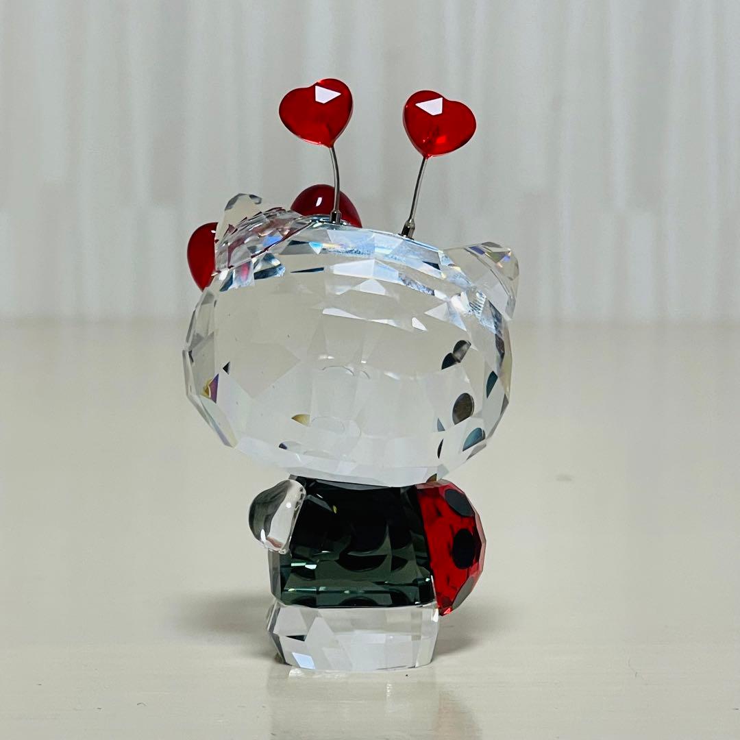 【watarupapa】スワロフスキー ハローキティ てんとう虫