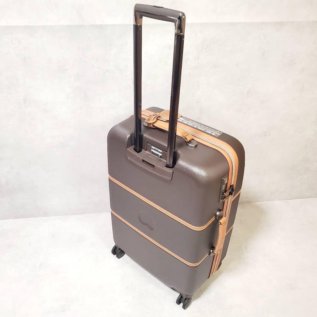 DELSEY シャトレエアー 64L ブラウン 4輪 軽量スーツケース