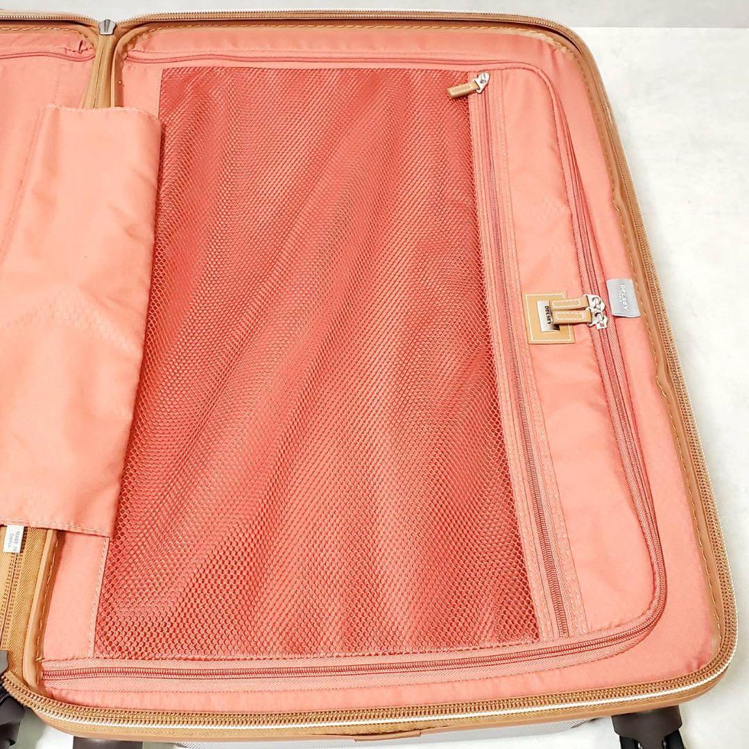 DELSEY シャトレエアー 64L ブラウン 4輪 軽量スーツケース