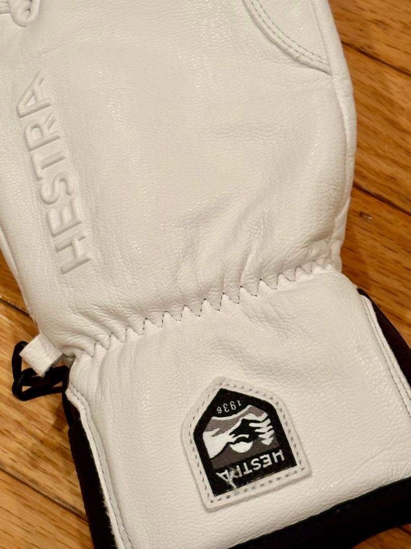 HESTRA ヘストラ Topo 3-Finger ホワイト サイズ6