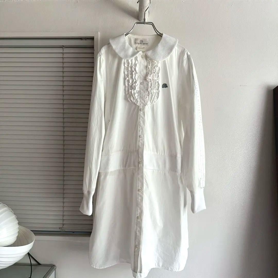 ケイスケカンダ　ジャージーミーツシャツワンピース サイズ1