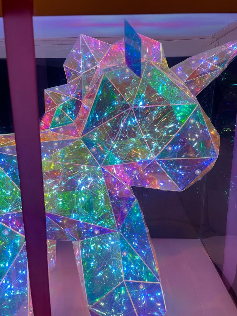 おしゃれライト置物　ユニコーン　未使用品