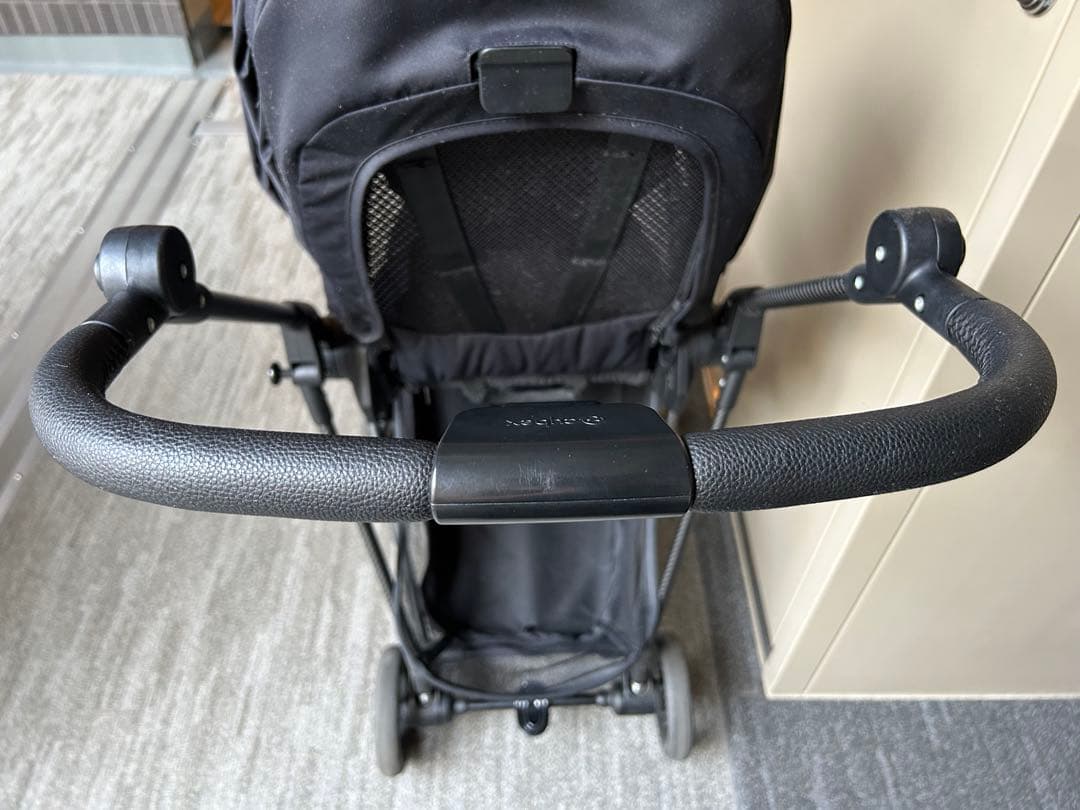 サイベックス　メリオ　ベビーカー　黒 2022年　付属品、説明書あり　美品　AB