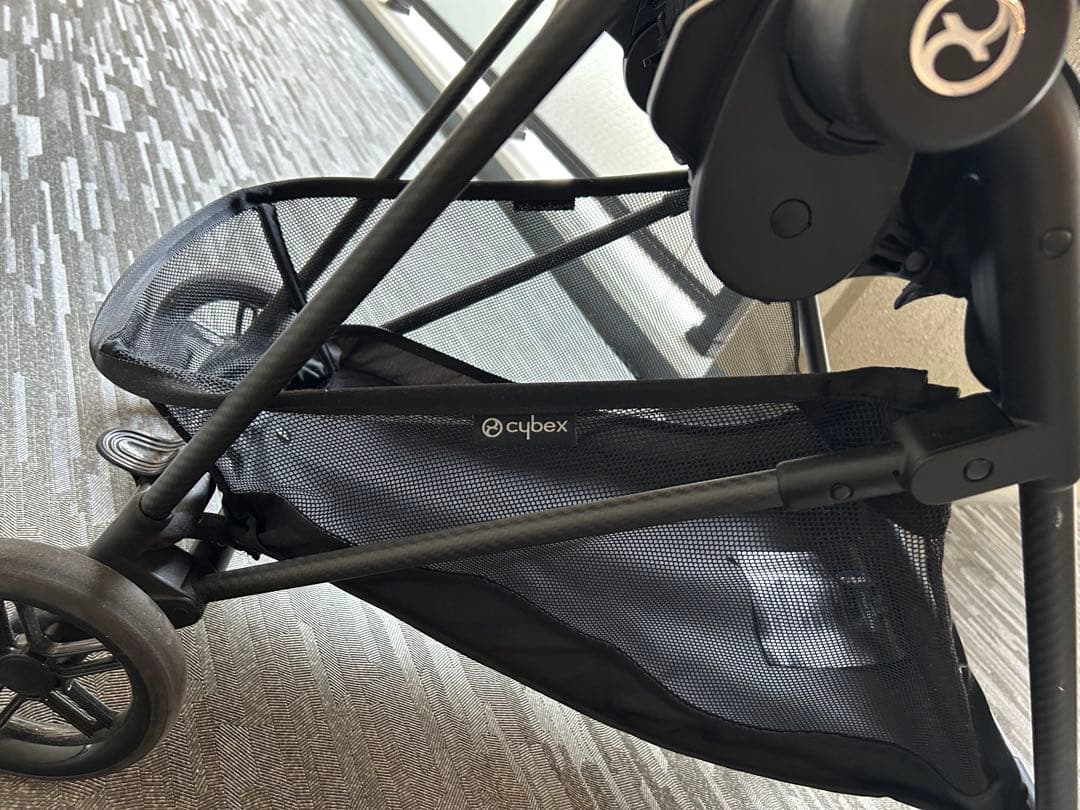 サイベックス　メリオ　ベビーカー　黒 2022年　付属品、説明書あり　美品　AB