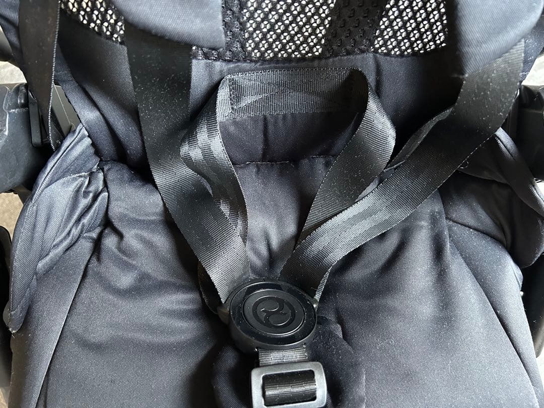 サイベックス　メリオ　ベビーカー　黒 2022年　付属品、説明書あり　美品　AB