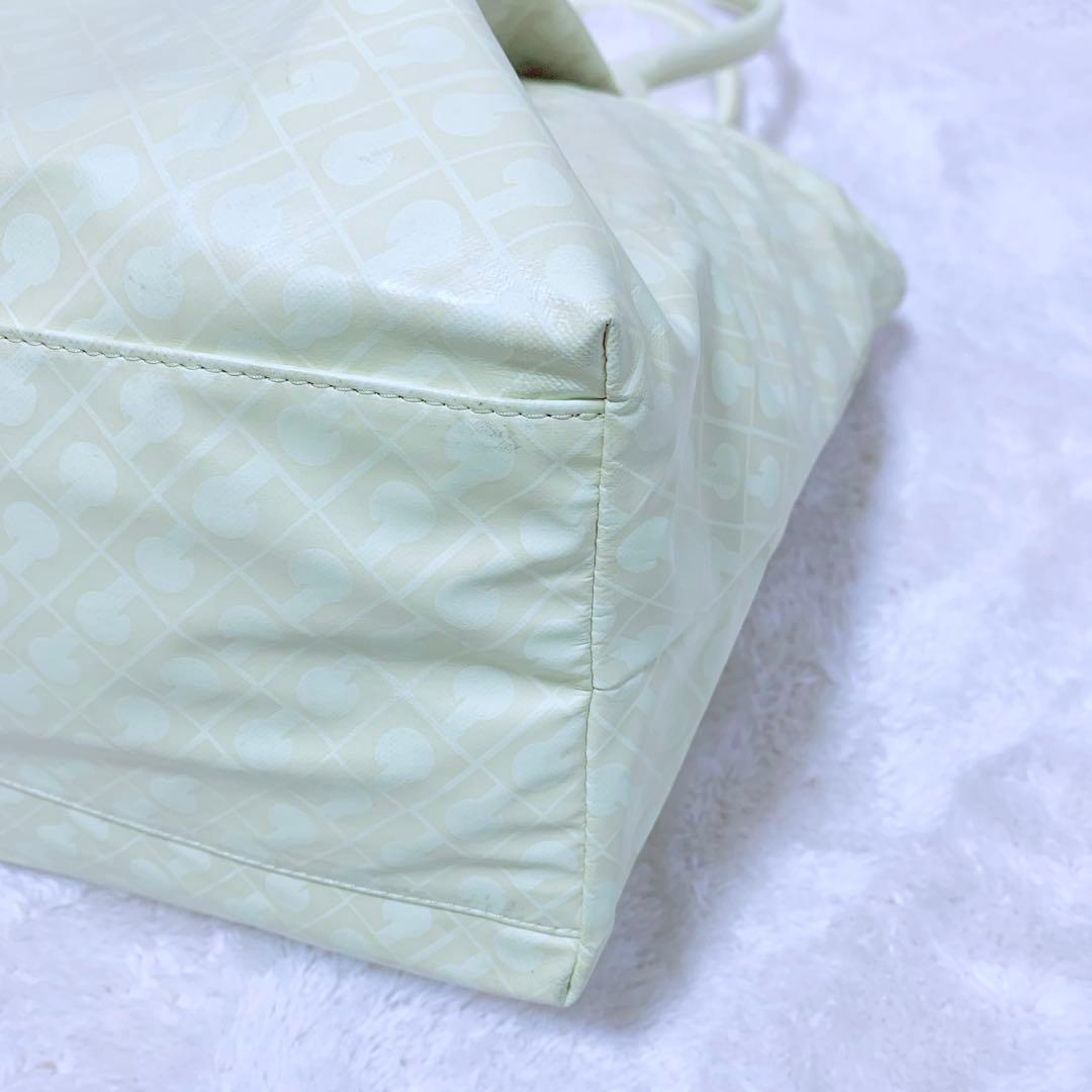 【kyaco】美品♪ ゲラルディーニ ソフティ レザーハンドル トート