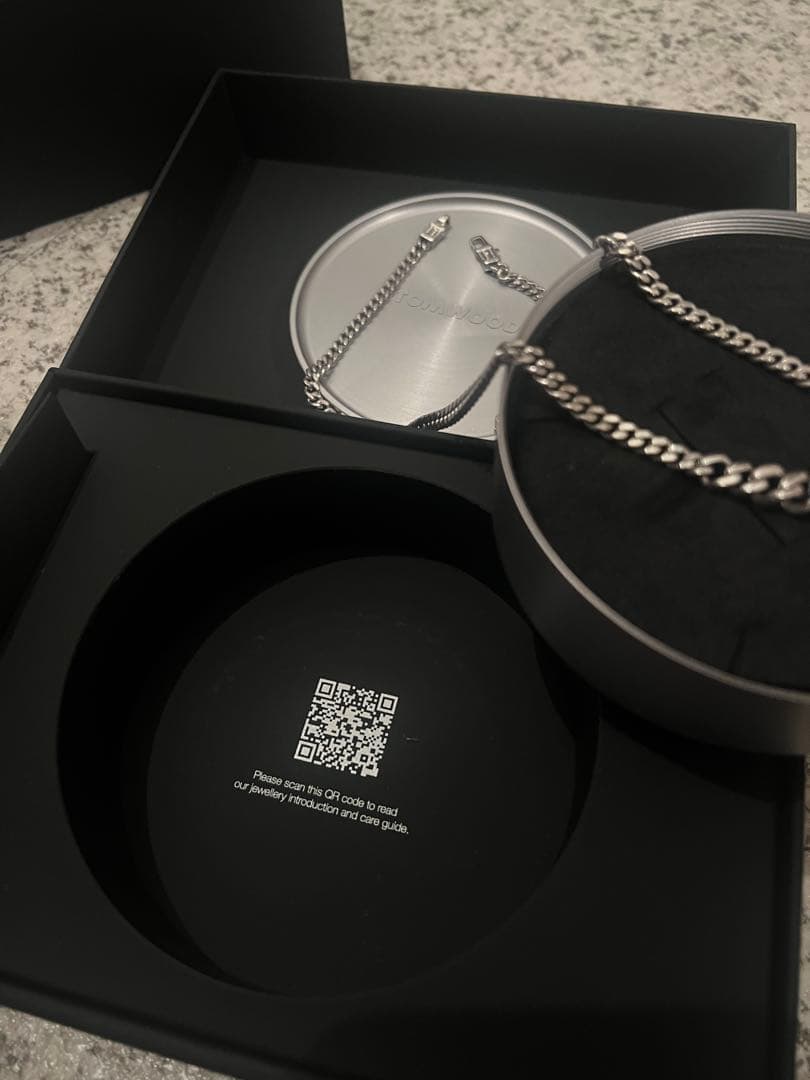 TOMWOOD Dean Chain 18inch トムウッド　ネックレス