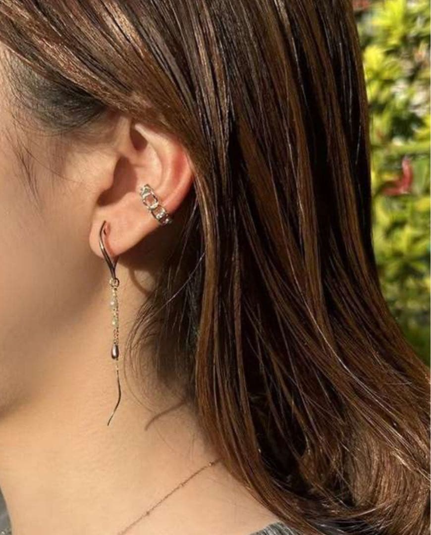 本日お値引き中【新品未使用】アガット K10アコヤパールピアス