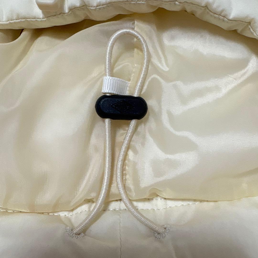 新品　DANTON アイボリー ダウンベスト