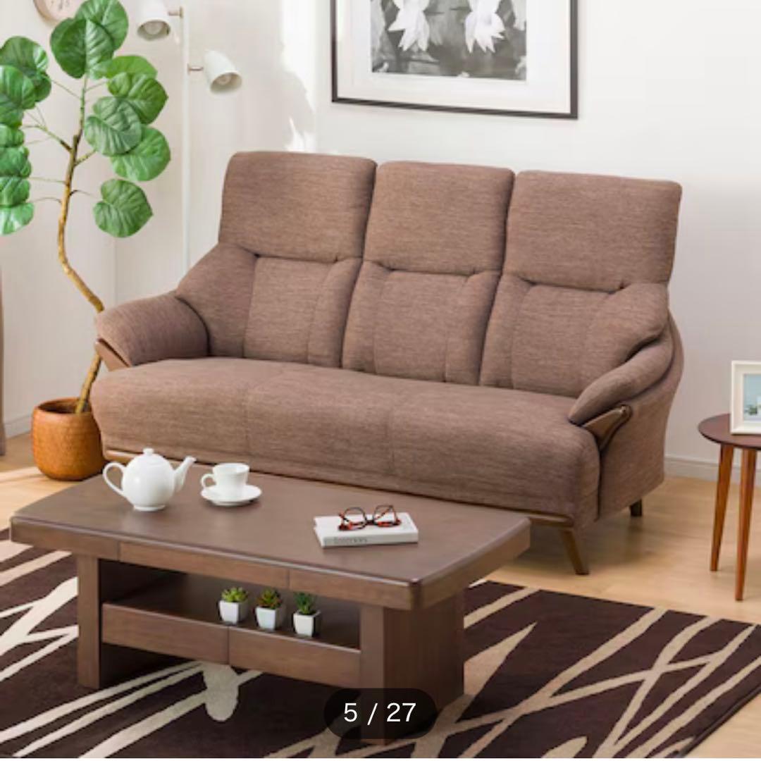 福岡）3人掛けソファ 美品 引き取り/配達限定