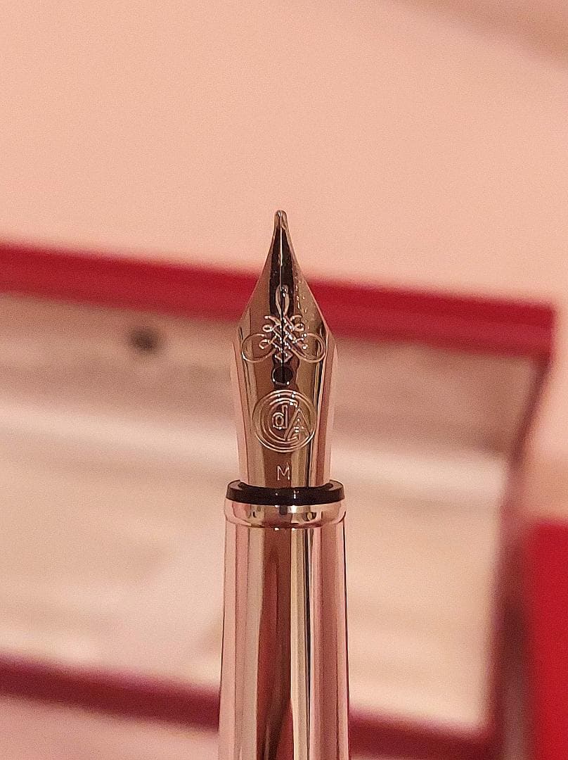 ミ*ド様 カランダッシュ エクリドール レトロ パラジウムコート 万年筆