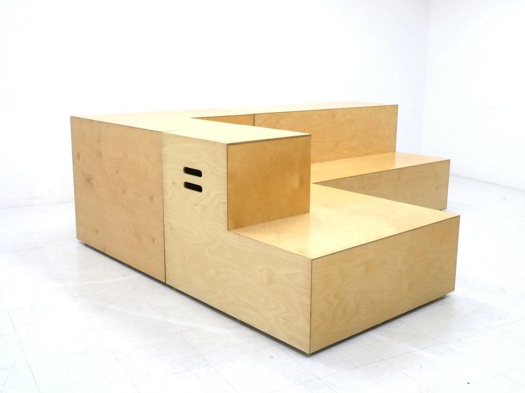 展示品　knoll ノール　ロックウェル　ベンチ　ソファ　3点セット　高級