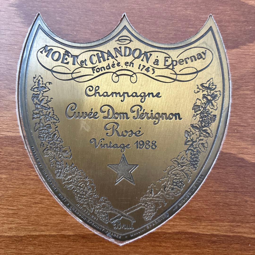 貴重　ロゼ　1988年　ドンペリニョン　空箱3点　外木箱1ドンペリ