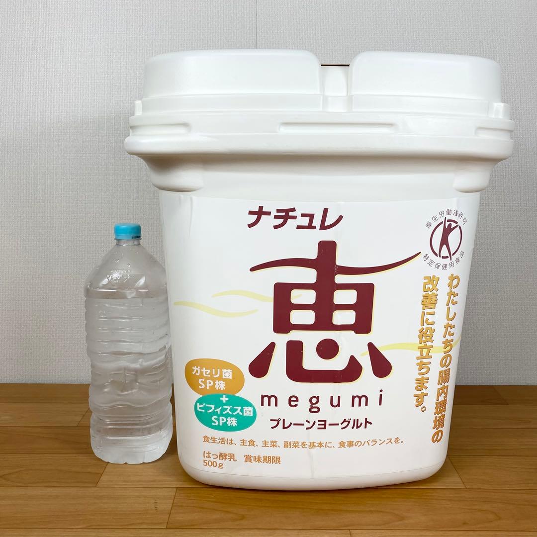 【希少】非売品 ナチュレ恵　ヨーグルト　ジャンボパッケージ　特大　販促用 置き物