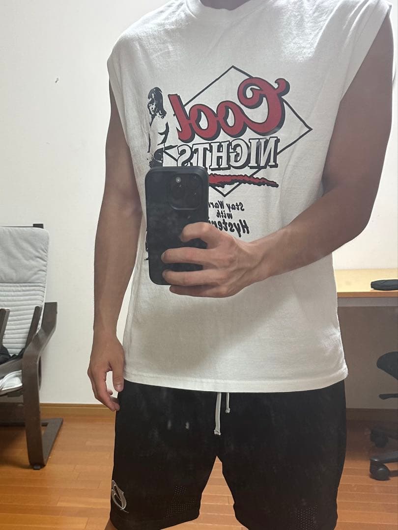 Hysteric Glamour Cool Nights タンクトップ ホワイト