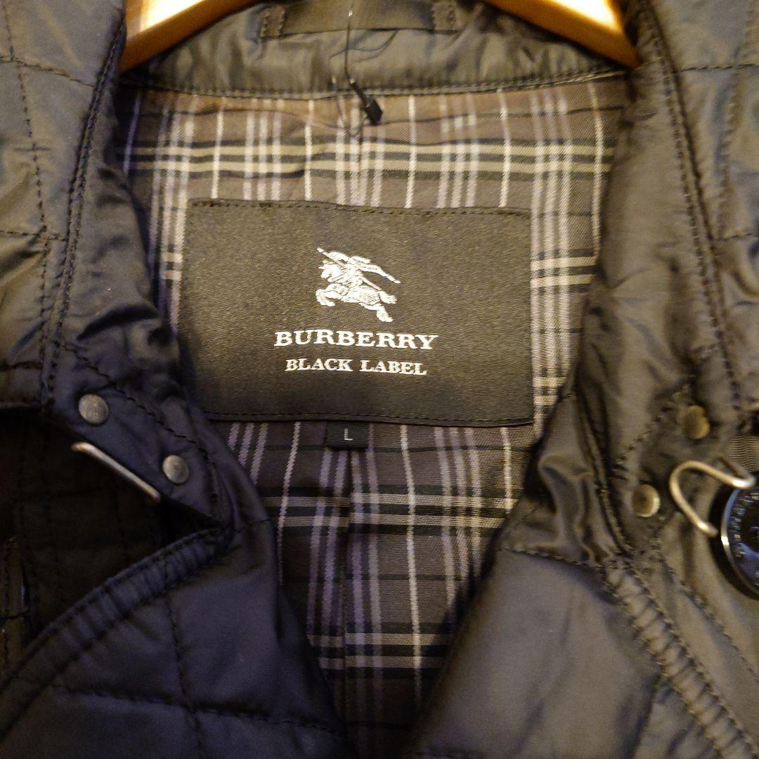BURBERRY BLACK LABEL キルティングトレンチコート Lサイズ