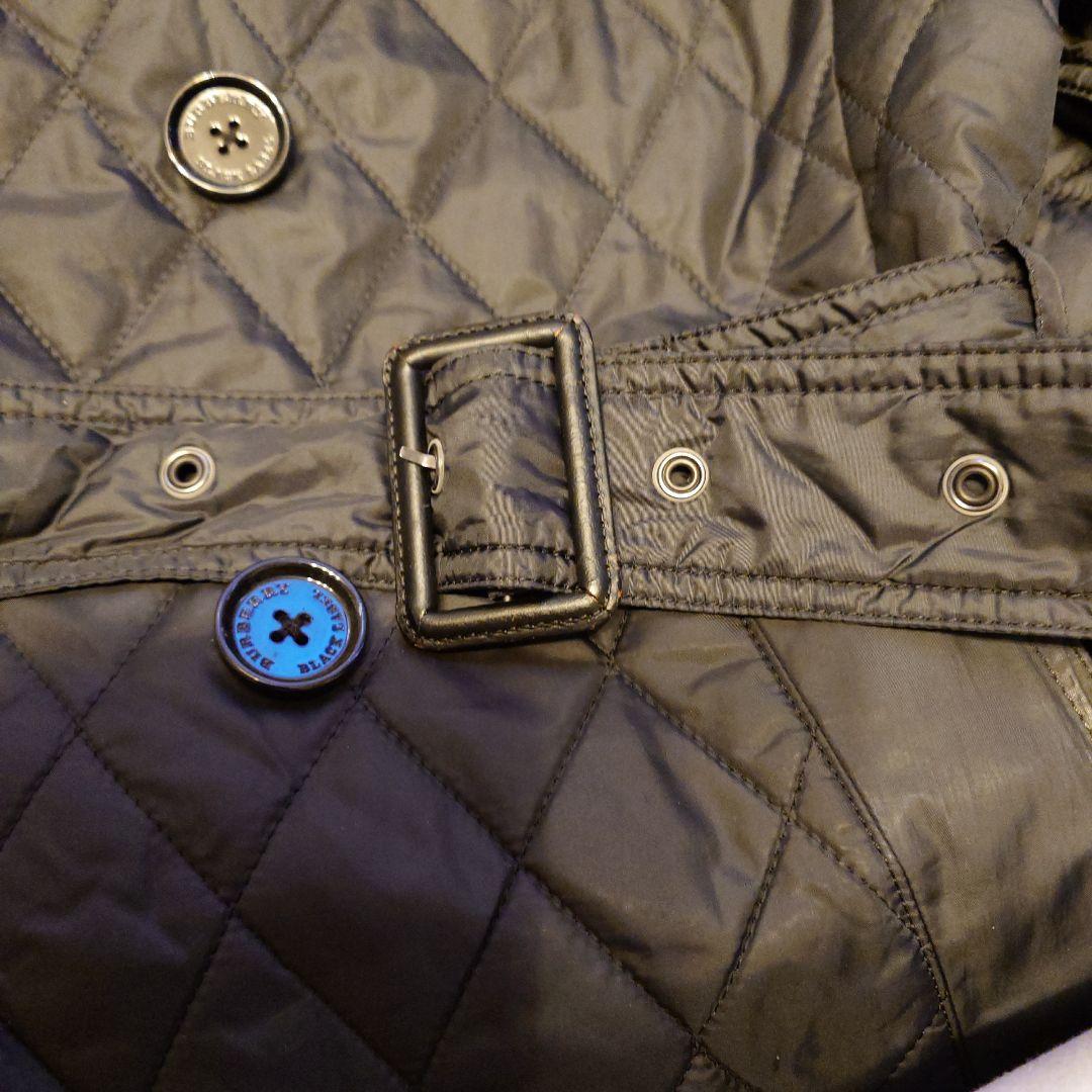 BURBERRY BLACK LABEL キルティングトレンチコート Lサイズ